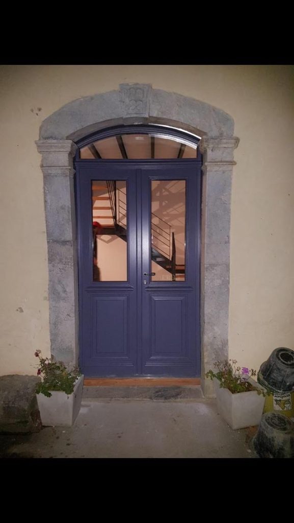 menuiseries porte d'entrée