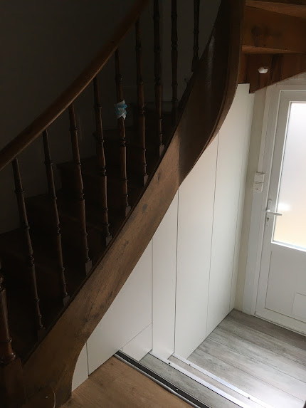 agencement sous escalier